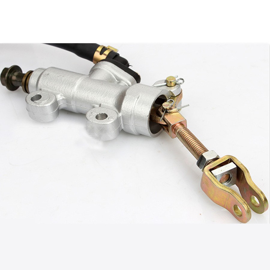 Adjustable Rear Hydraulic Brake Pump Oil Cylinder Metal Motorcycle Accessories