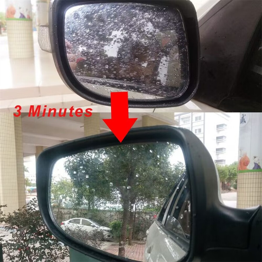 12V Universal Car Side Mirror Glass Heater Defogger Heating Pad Rain  Evaporator